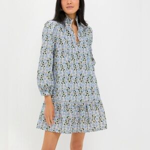 Tuckernuck Blue Daisy Embroidered Palmerston Dress